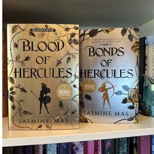 Barnes & Noble Signed SE Blood Of Hercules Bonds Of Hercules Jasmine Mas